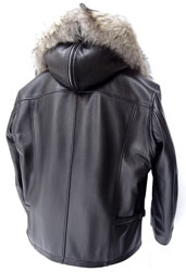 Морская кожаная куртка :: Модель MRJ002WM ::